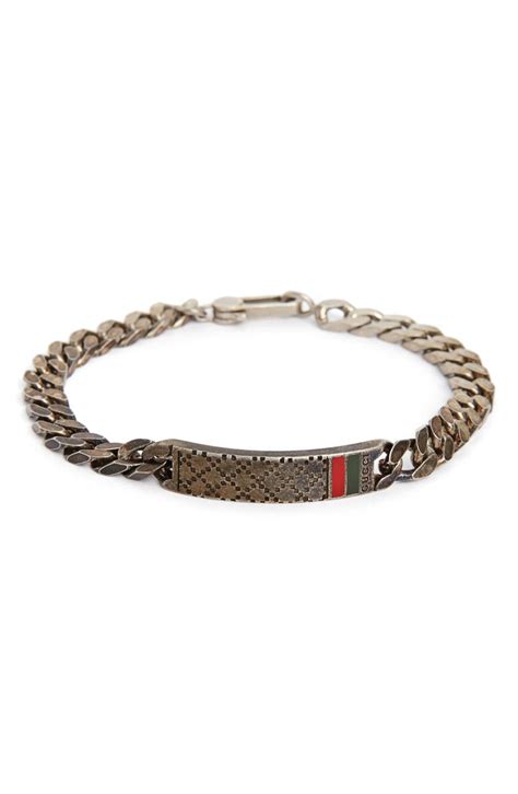 gucci bracelet nordstrom|gucci silver bracelet for men.